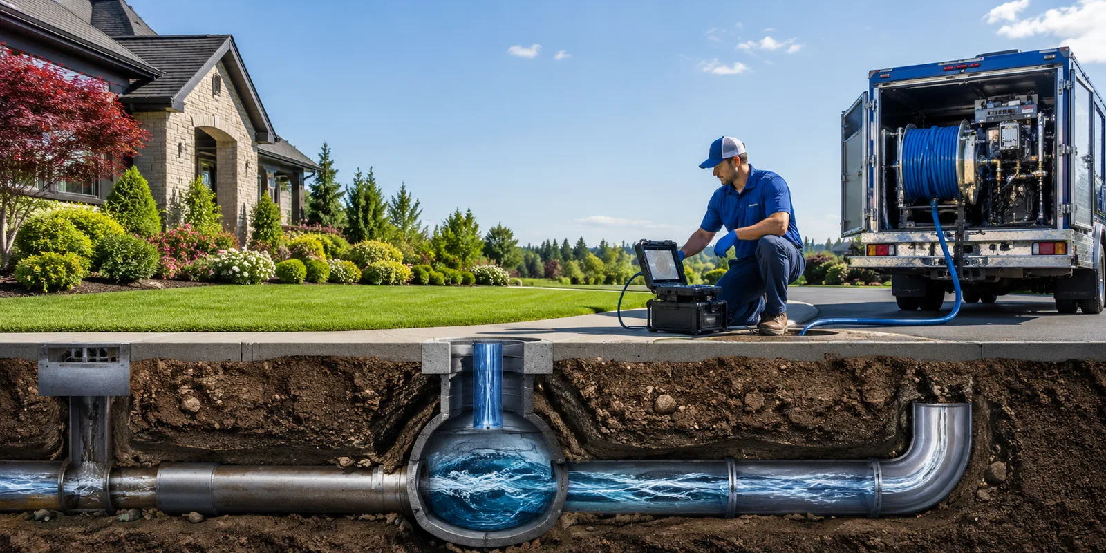 Drainage restoration information for Radiant, VA